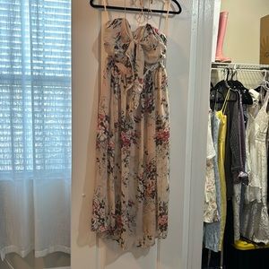 Hello molly floral midi dress